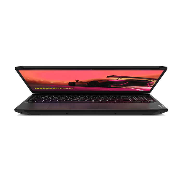 Lenovo IdeaPad Gaming 3 15ACH6 AMD Ryzen™ 5 5500H Laptop 39.6 cm (15.6) Full HD 16 GB DDR4-SDRAM 512 GB SSD NVIDIA GeForce RTX 2050 Wi-Fi 6 (802.11ax) Windows 11 Home Black