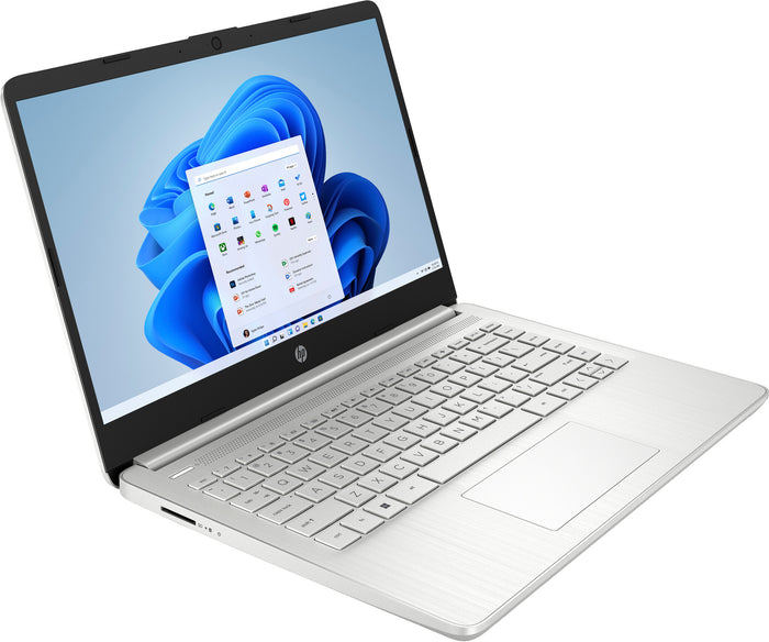 HP 14s-dq5009na 14 Laptop -  Intel® Core™ i5-1235U - Full HD -  8 GB DDR4-SDRAM -  256 GB SSD -  Wi-Fi 5 (802.11ac) -  Windows 11 Home  - Silver