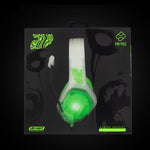 FR-TEC Ghost Headset Wired Head-band Gaming Green, Transparent, White