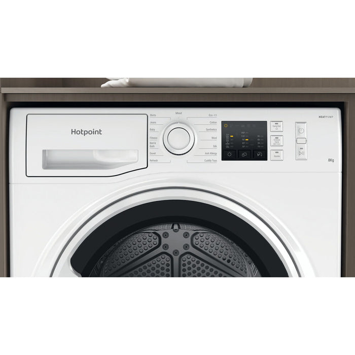 Hotpoint Ariston NT M10 81WK UK tumble dryer Freestanding Front-load 8 kg A++ White