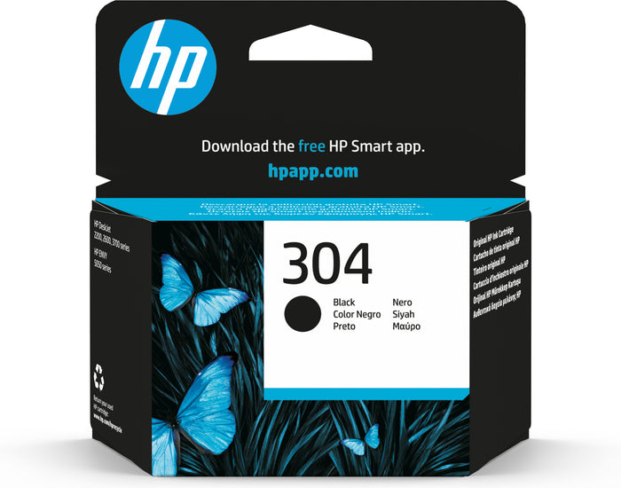 HP 304 Black Original Ink Cartridge