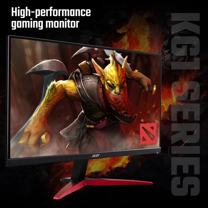 Acer NITRO VG1 Nitro KG241YM3 24 Gaming Monitor, 180Hz, Full HD (1920x1080), 1ms Response Time, 16:9, AMD FreeSync Premium