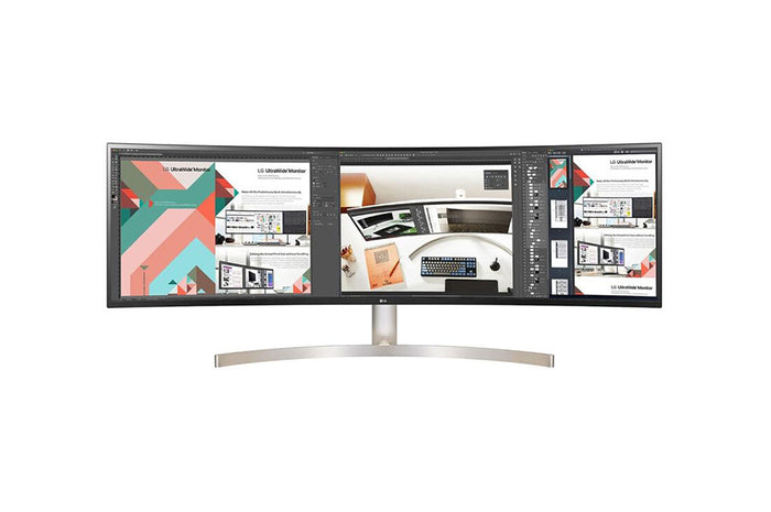 LG 49WL95C-WE LED display 124.5 cm (49) 5120 x 1440 pixels UltraWide Quad HD Black, White