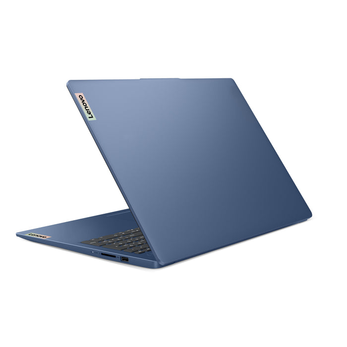 Lenovo IdeaPad Slim 3 16IRU8 15.6 Laptop -  Intel® U300 - 4 GB LPDDR5-SDRAM-  128GB SSD - Wi-Fi 6 (802.11ax) - Windows 11 Home in S mode - WUXGA IPS- Blue