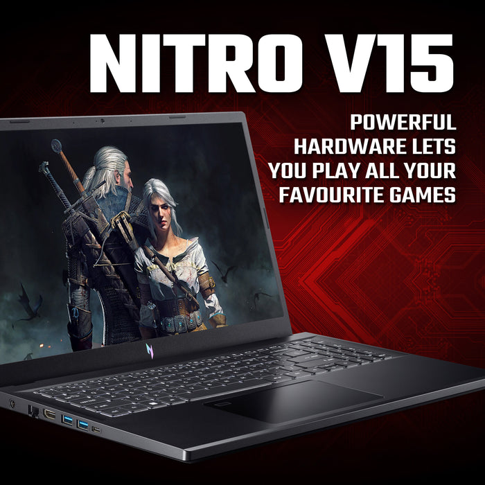 Acer Nitro V 15 ANV15-51-59N3 Intel® Core™ i5 i5-13420H Laptop 39.6 cm (15.6) Full HD 16 GB DDR5-SDRAM 512 GB SSD NVIDIA GeForce RTX 4050 Wi-Fi 6 (802.11ax) Windows 11 Home Black