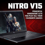 Acer Nitro V 15 ANV15-51 Intel® Core™ i7 i7-13620H Laptop 39.6 cm (15.6) Full HD 16 GB DDR5-SDRAM 512 GB SSD NVIDIA GeForce RTX 4050 Wi-Fi 6 (802.11ax) Windows 11 Home Black