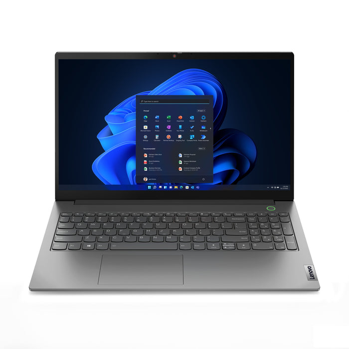 Lenovo ThinkBook 15 G4 IAP Intel® Core™ i5 i5-1235U Laptop 39.6 cm (15.6) Full HD 8 GB DDR4-SDRAM 256 GB SSD Wi-Fi 6 (802.11ax) Windows 11 Pro Grey