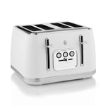 Swan Serenity Toaster 4 slices 2100 W 6 Levels of toasting Plastic White