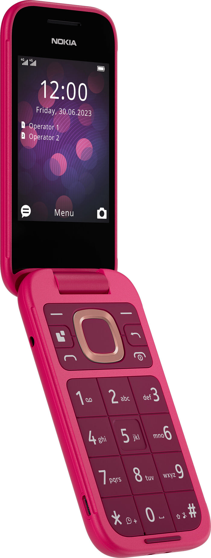 Nokia 2660 7.11 cm (2.8) 123 g Pink Feature phone