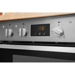 Indesit IDU 6340 IX oven 96 L 5100 W A Black, Stainless steel Indesit