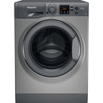 Hotpoint NSWM 743U GG UK N washing machine Front-load 7 kg 1400 RPM Graphite