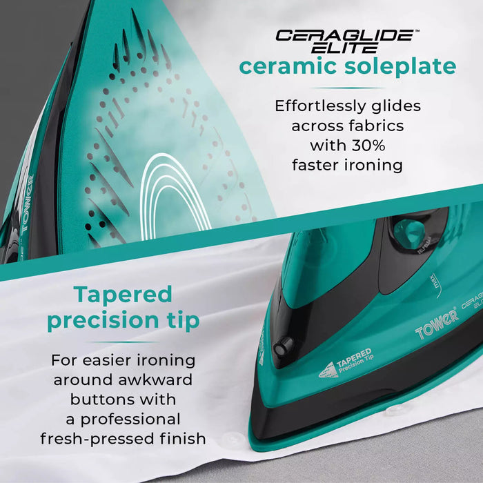 Tower Ceraglide Cord/Cordless Iron