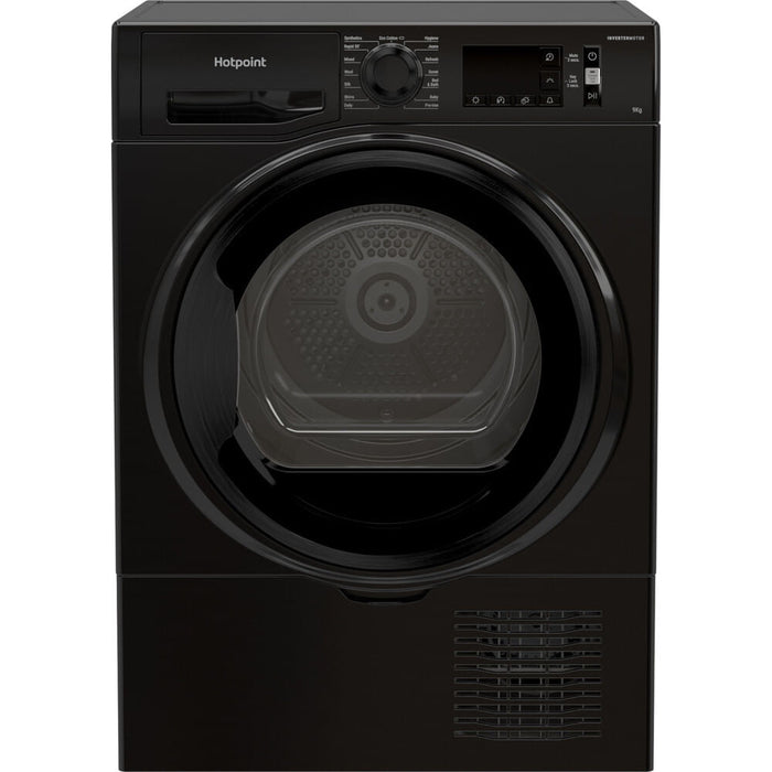 Hotpoint Ariston H3 D91B UK tumble dryer Freestanding Front-load 9 kg B Black