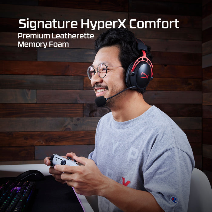 HyperX Cloud Alpha - Wireless Gaming Headset (Black-Red)