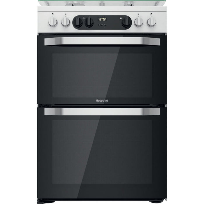 Hotpoint HDM67G9C2CW/UK Freestanding cooker Electric Gas White