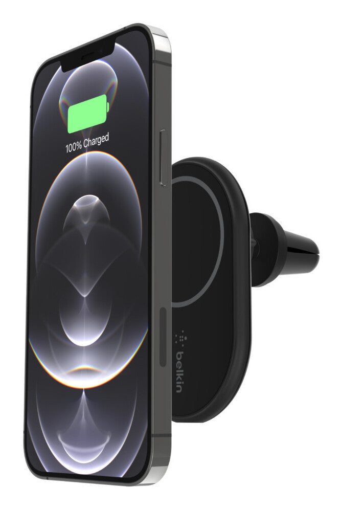 Belkin WIC004BTBK-NC mobile device charger Smartphone Black Cigar lighter Wireless charging Fast charging Auto