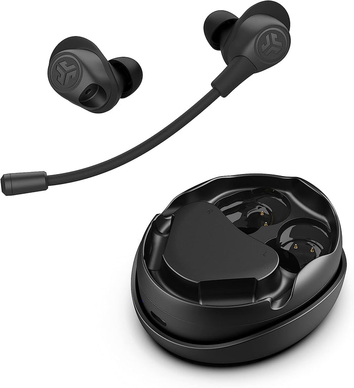 JLab Work Buds True Wireless In-Ear Headset with Boom Mic - Black JLAB