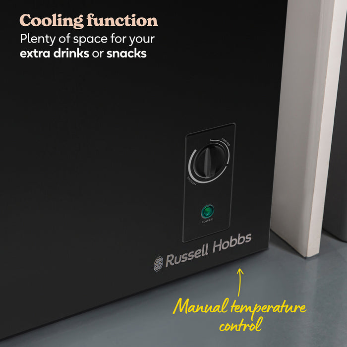 Russell Hobbs RH198CF0E1B freezer Freestanding 198 L E Black