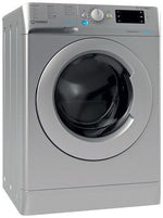 Indesit BDE 86436X S UK N washer dryer Freestanding Front-load Silver D