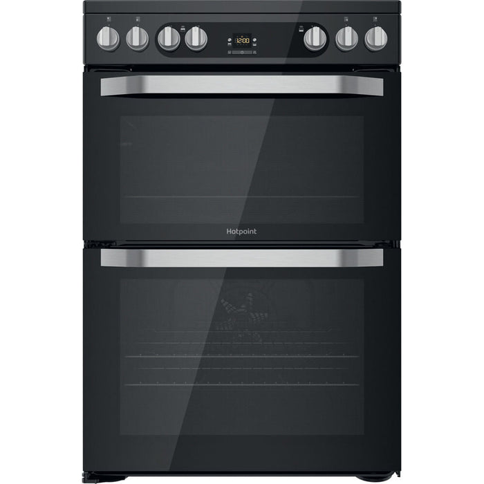 Hotpoint HDM67V9HCB/U Freestanding cooker Electric Ceramic Black