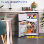 Russell Hobbs RH85UCFF482E1B fridge-freezer Freestanding 85 L E Black