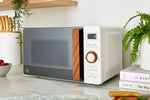 Swan SM22036LWHTN 800W 20L Nordic Solo Microwave-  White