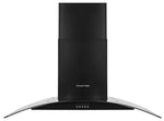 Russell Hobbs RHGCH901B-M cooker hood Wall-mounted Black 400 m³/h