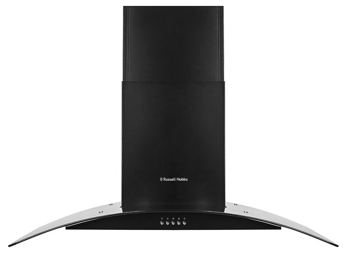 Russell Hobbs RHGCH901B-M cooker hood Wall-mounted Black 400 m³/h