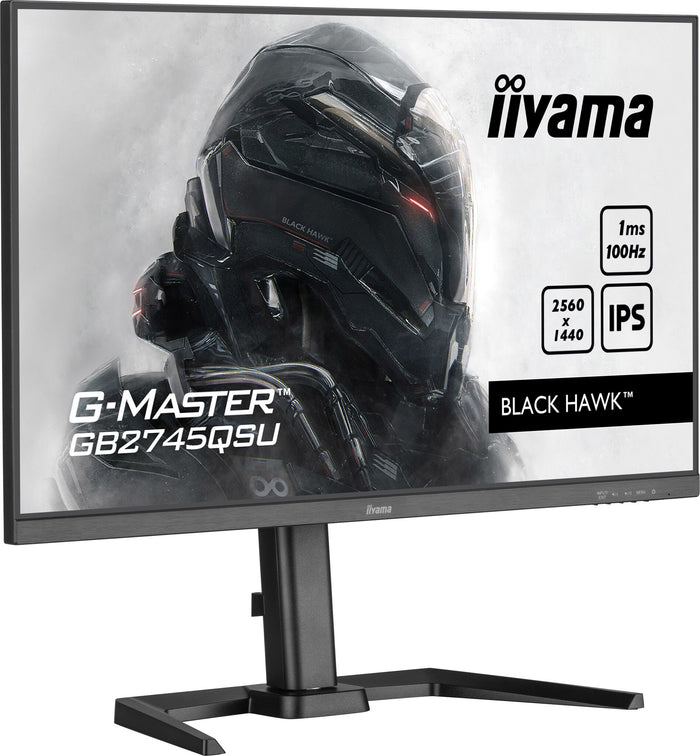 iiyama G-MASTER GB2745QSU-B1 computer monitor 68.6 cm (27) 2560 x 1440 pixels 2K Ultra HD LED Black