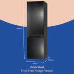 Russell Hobbs RH180FFFF551E1DS fridge-freezer Freestanding 279 L E