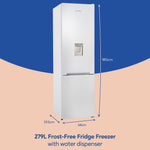 Russell Hobbs RH180FFFF551E1WWD fridge-freezer Freestanding 279 L E White