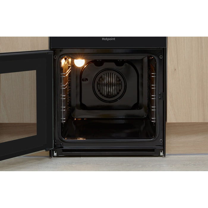 Hotpoint HD5V93CCB Freestanding cooker Electric Ceramic Black