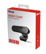 Trust Tyro webcam 1920 x 1080 pixels USB Black