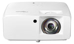 Optoma GT2000HDR Full HD 1080p Laser Projector, short throw, 100 image from 1m, 4K UHD & HDR, 1080p 120Hz, eco-friendly, 3500 ANSI Lumens, 2x HDMI, built-in audio