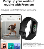 Fitbit Charge 6 Fitness Tracker - Obsidian/Black Fitbit