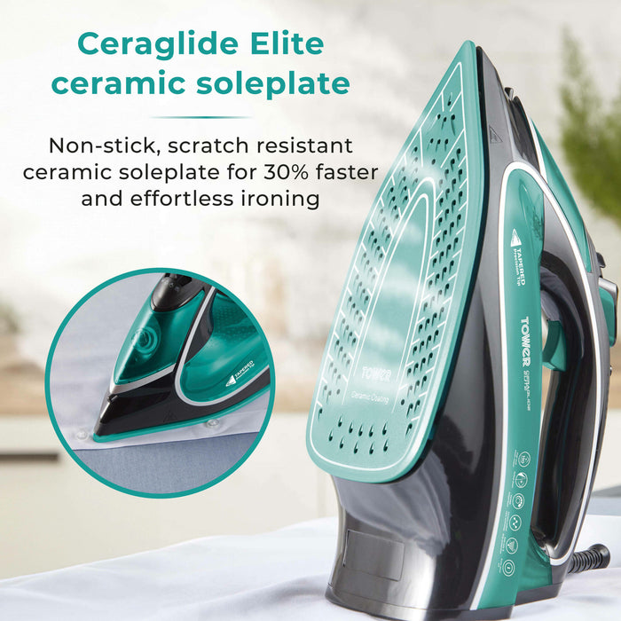 Tower Ceraglide One Temp Steam Iron