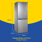 Russell Hobbs RH145FF501E1S fridge-freezer Freestanding 174 L E Silver