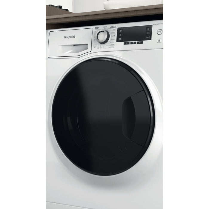 Hotpoint NDD 9725 DA UK washer dryer Freestanding Front-load White E