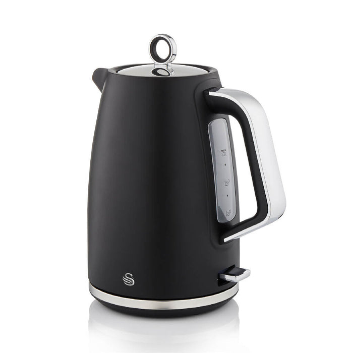 Swan Serenity Electric kettle 1.7 L 3000 W Plastic Boil dry protection Black