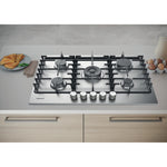 Hotpoint PPH 75P DF IX UK Silver Built-in 75 cm Gas 5 zone(s)