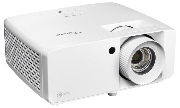 Optoma UHZ66 DLP Laser 4K UHD Home Cinema Projector -4000 ANSI Lumens (3840x2160) 3D White