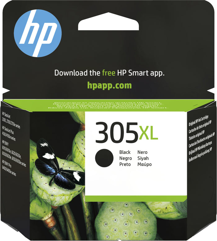 HP 305XL High Yield Black Original Ink Cartridge