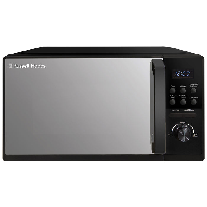 Russell Hobbs RHMAF2506B Black 25L 4-in-1 Digital Combination Microwave with Air Fryer Function