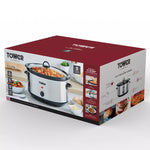 Tower 6.5 Litre Stainless Steel Slow Cooker