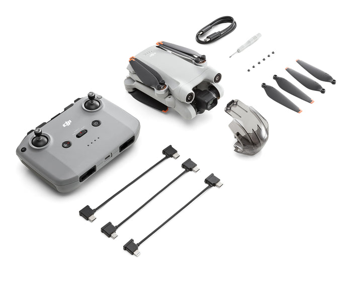 DJI Mini 3 Pro (RC-N1) 4 rotors Octocopter 48 MP 3840 x 2160 pixels 2453 mAh Black, White