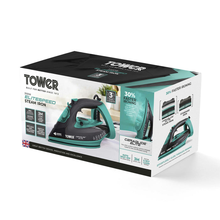 Tower Ceraglide 3100W Steam Iron