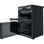 Hotpoint HDM67V9HCB/U Freestanding cooker Electric Ceramic Black