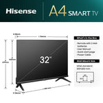 Hisense 32A4NTUK 32 HD Ready Smart TV