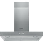 Indesit IHBS 6.5 LM X cooker hood Wall-mounted Stainless steel 432 m³/h