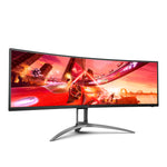 AOC B2 AG493UCX2 computer monitor 124 cm (48.8) 5120 x 1440 pixels Quad HD LED Black